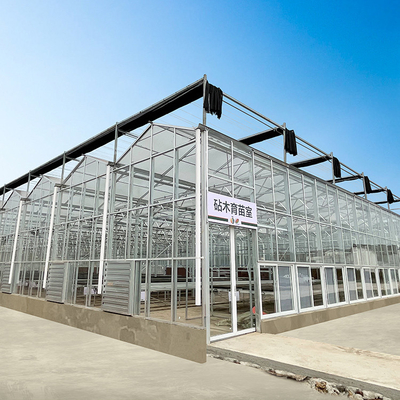 Качество  Multi Span Hyroponic Galvanized Float Venlo Greenhouse Glass Agricultural Kits фабрика