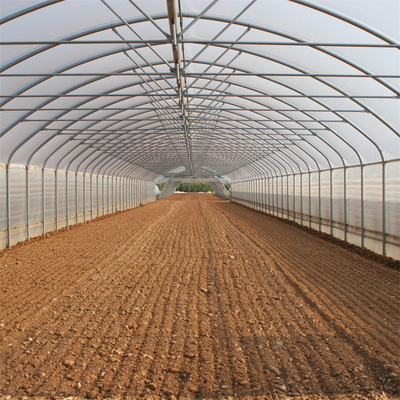 Одиночный парник тоннеля полиэтиленовой пленки пяди для аграрный расти заводов