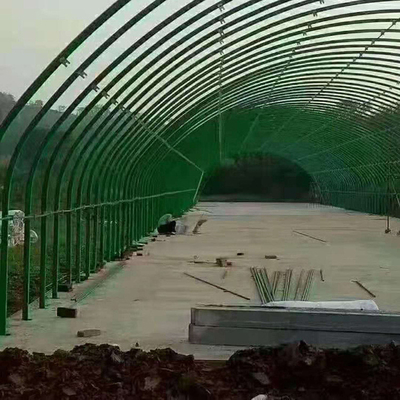 Парник тоннеля цыпленка поли для размножения поголовья и птицы птицефермы